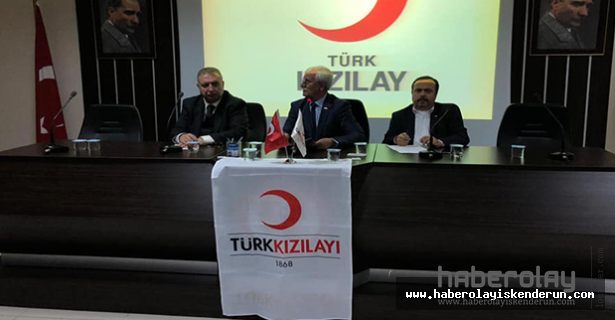 Hatay Kızılay Şubesi İlk Genel Kurulunu Yaptı