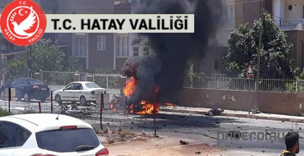 HATAY VALİLİĞİNDEN PATLAMA İLE İLGİLİ AÇIKLAMA