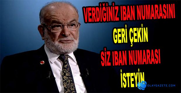 HER BİR VATANDAŞA 1000 LİRA VERİN