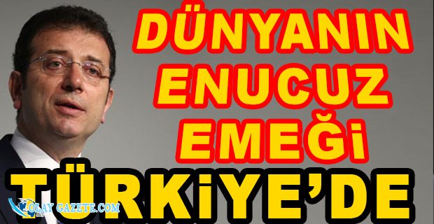 İMAMOĞLU: DÜNYADA BİZİM ÜLKEMİZ KADAR SON BİRKAÇ YILDA FAKİRLEŞEN BAŞKA BİR ÜLKE YOK