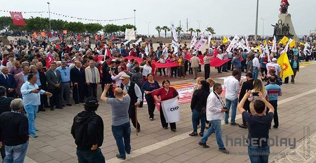 İSKENDERUN’DA 1 MAYIS HAZIRLIKLARI DEVAM EDİYOR