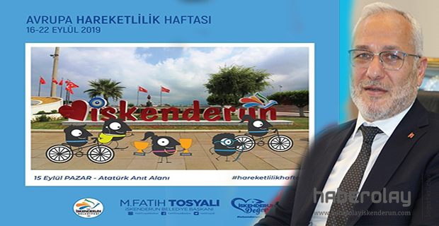 İSKENDERUN’DA AVRUPA HAREKETLİLİK HAFTASI