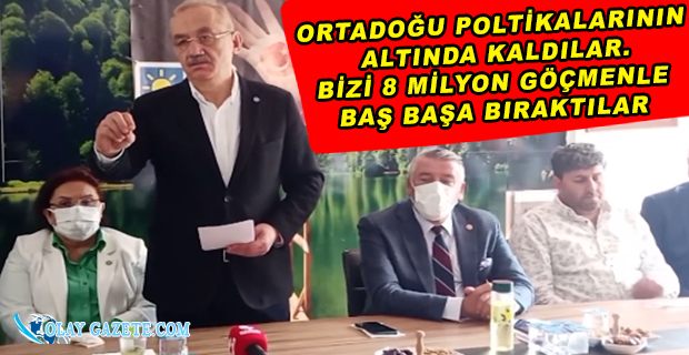 İYİ PARTİLİ TATLIOĞLU: “RESMİ GÖRÜŞMELER DEVLETİN KAYITLARINA DÜŞMEDEN OLMAZ”