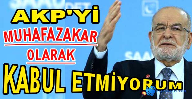 KARAMOLLAOĞLU: AKP