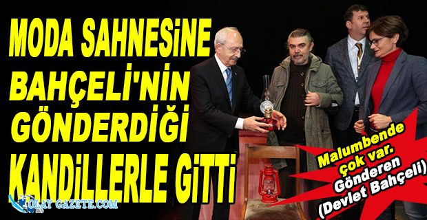 KILIÇDAROĞLU ELEKTRİĞİ KESİLEN MODA SAHNESİ