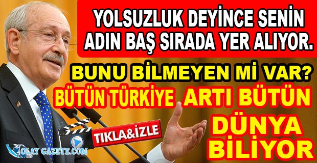 KILIÇDAROĞLU:SARAYDA OTURANIN FATURASI MI VAR, PERİŞAN ETTİLER MİLLETİ