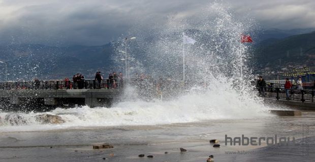 KUVVETLİ RÜZGAR VE FIRTINA UYARISI