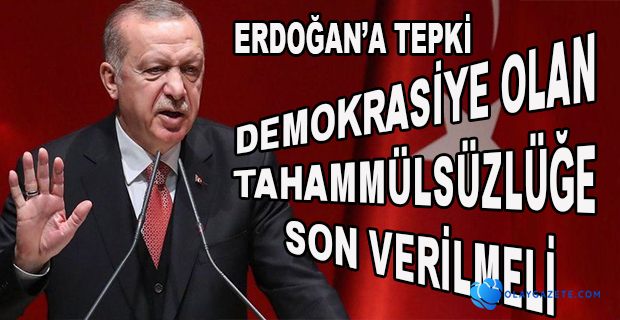 MESLEK ODASINDAN ERDOĞAN’A ORTAK TEPKİ