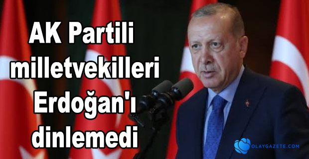 Milletvekilleri Erdoğan