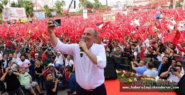 Muharrem İnce 19 Haziran’da Hatay’da…