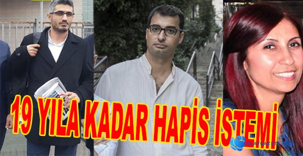 ODATV SORUŞTURMASINDA GAZETECİLERE 19 YILA KADAR HAPİS İSTEMİ İLE DAVA 
