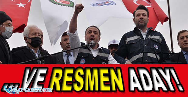 ÖZÇELİK İŞ SENDİKASI GENEL BAŞKAN YARDIMCISI VE GENEL BAŞKAN ADAYI AKYEL, ADAYLIĞINI AÇIKLADI
