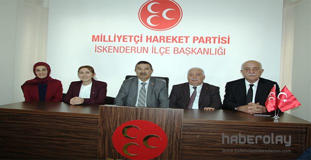 SEYFİ DİNGİL’DEN MHP İLÇE TEŞKİLATINA ZİYARET