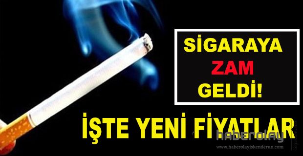 SİGARAYA ZAM GELDİ! 