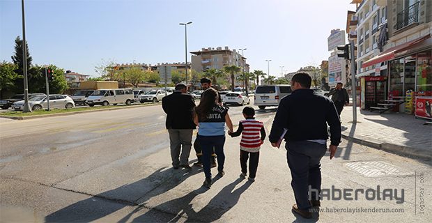 SOKAKTA ÇALIŞTIRILAN ÇOCUKLAR TESPİT EDİLİYOR 