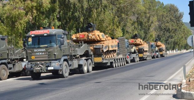 Tanklar Suriye Sınırına Gidiyor