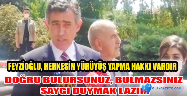 TBB BAŞKANI FEYZİOĞLU: ENGELLEMEYİ DOĞRU BULMUYORUZ