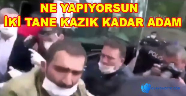 TİP MİLLETVEKİLİ ATAY, KADINI GÖZALTINA ALMAYA ÇALIŞAN POLİSE…