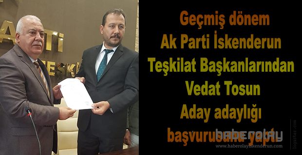 Tosun başkanlık yarışında  bende varım !