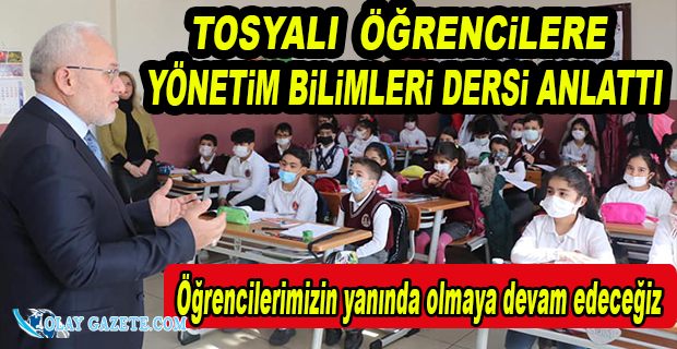 TOSYALI’DAN MİNİK ÖĞRENCİLERE ZİYARET