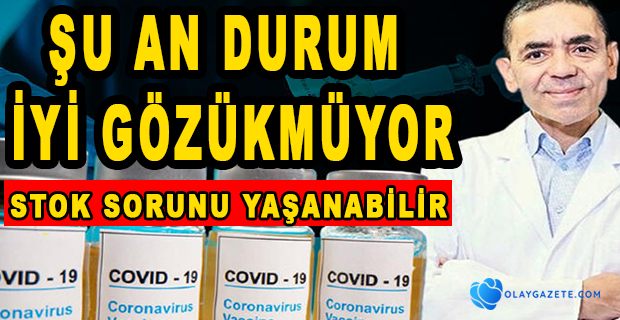 UĞUR ŞAHİN’DEN AŞI AÇIKLAMASI