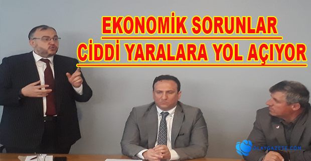 ÜLKEMİZİN BİRÇOK SORUNU VAR