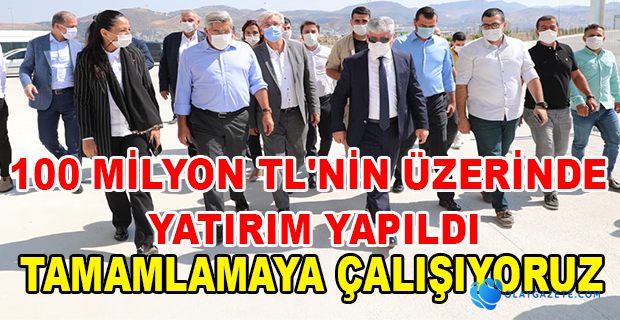 VALİ DOĞAN:ÇOK AZ İŞİMİZ KALDI